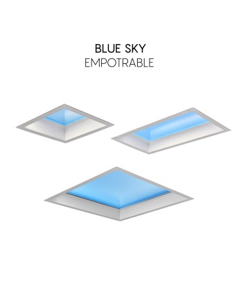 BLUE SKY * PLAFÓN LED EMPOTRABLE 60 X 30